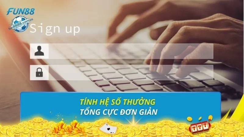 Tính hệ số thưởng tổng cực đơn giản