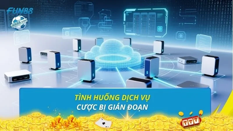 Tình huống dịch vụ cược bị gián đoạn 