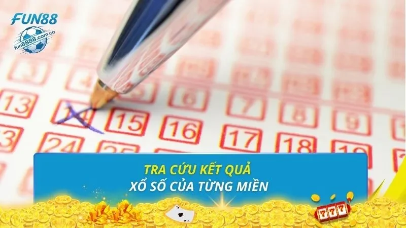 Tra cứu kết quả xổ số của từng miền